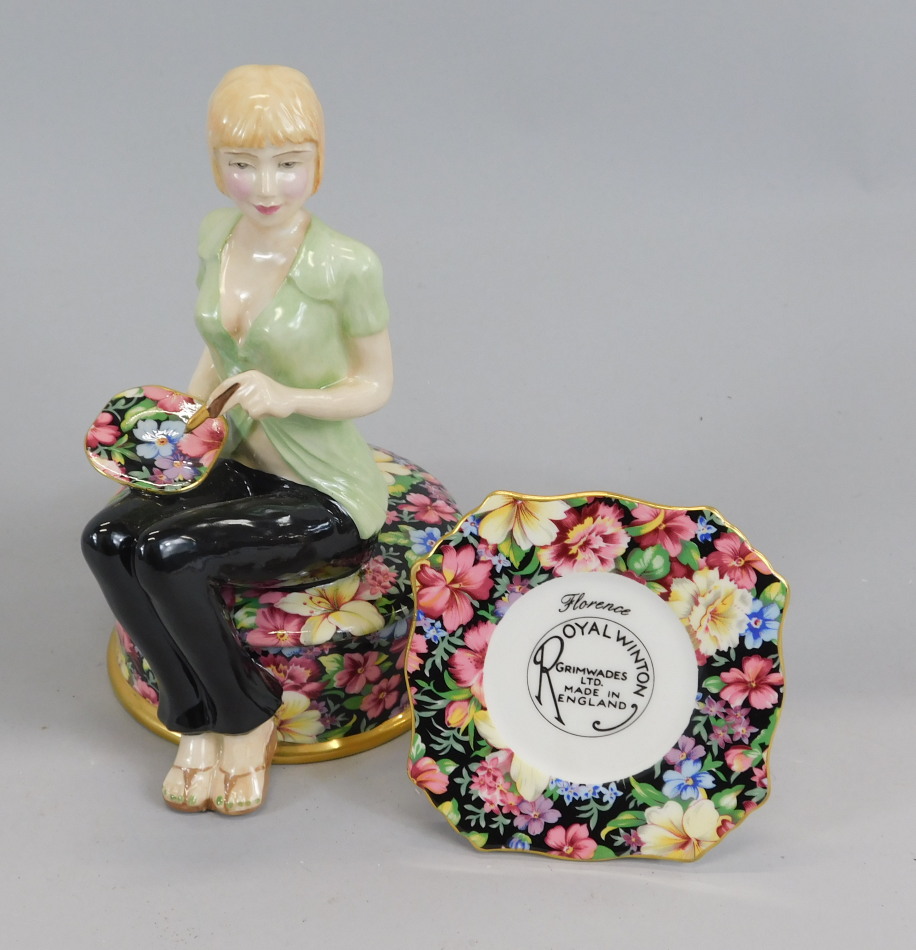 Appraisal: A Royal Winton limited edition figure of Florence from the