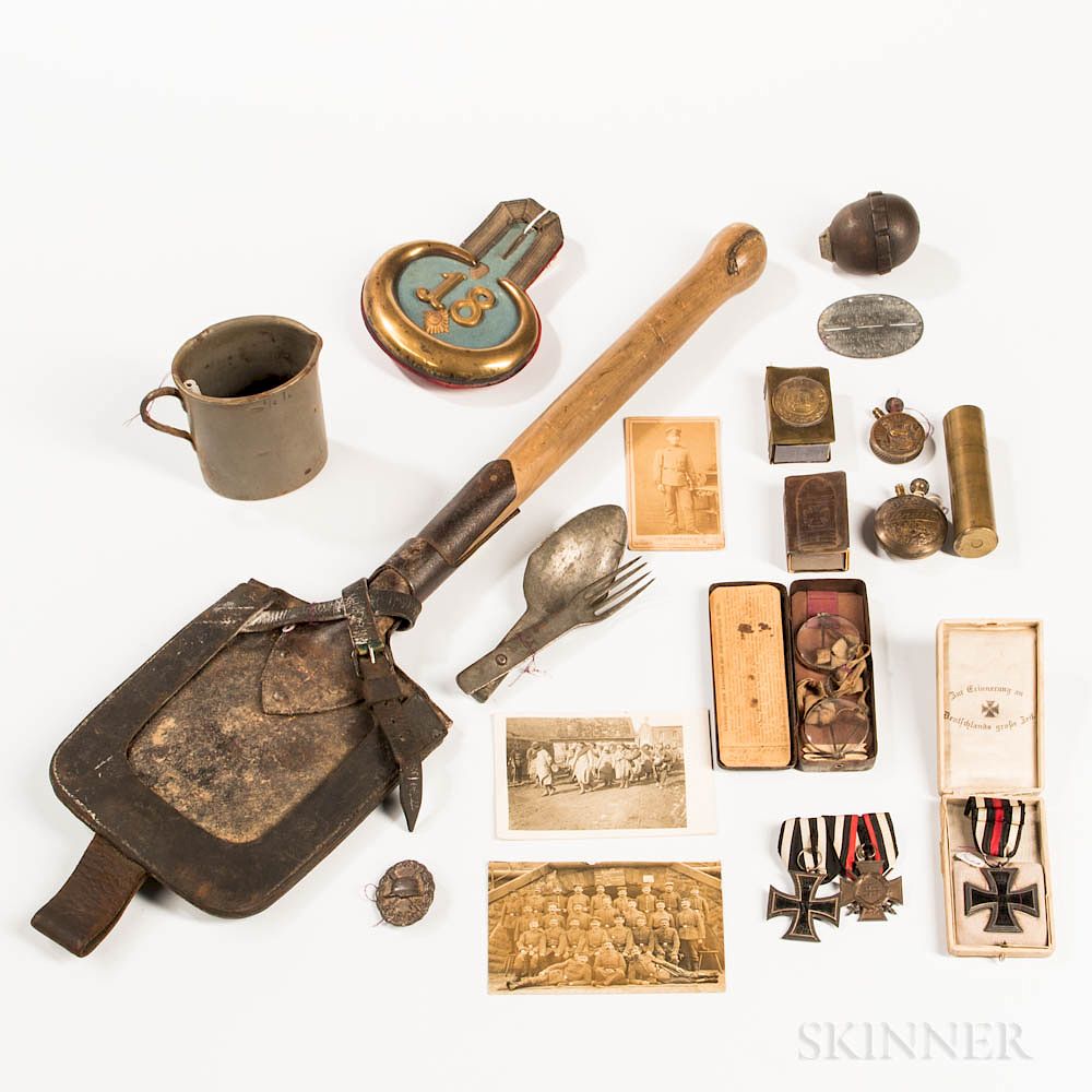 Appraisal: Group of WWI German Items Group of WWI German Items