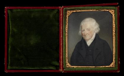 Appraisal: Attributed to Sarah Goodridge - miniature portrait of samuel norton