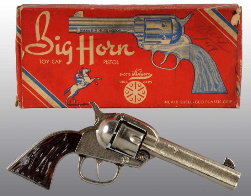 Appraisal: Kilgore Big Horn Toy Cap Gun Description Includes original box