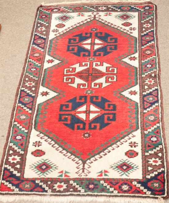 Appraisal: Turkish rug x Estimate - No condition report supplied