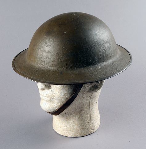 Appraisal: US M helmet th division emblem with strap and liner