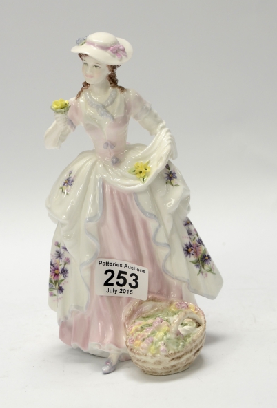 Appraisal: Coalport Figure The Flower Seller Compton and Woodhouse Ltd Edition