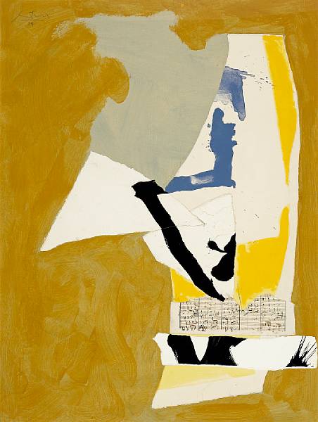 Appraisal: Robert Motherwell American - Nip and Tuck signed and dated