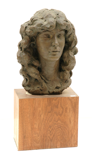 Appraisal: Gabriel Sterk - Head of a Woman bronze signed 'Gabriel