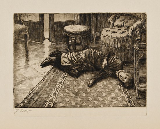 Appraisal: JAMES JACQUES TISSOT Ren e Mauperin Ten Illustrations Set of