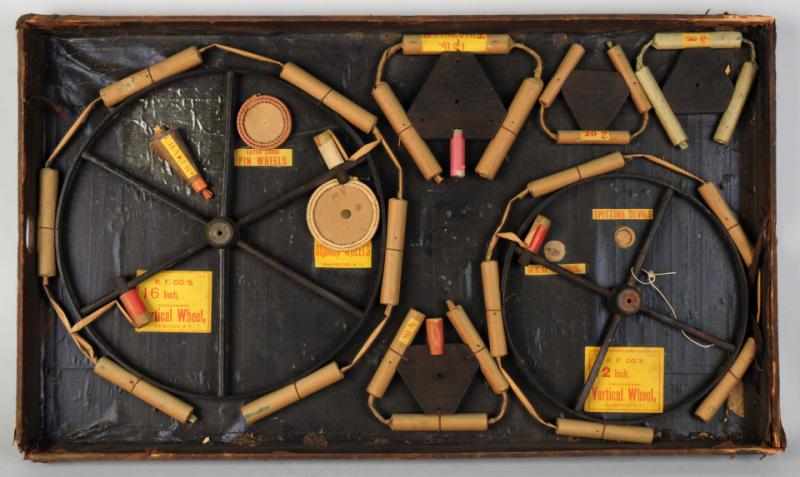 Appraisal: Salesman's Sample Firecracker Board Includes R F Company pinwheels and