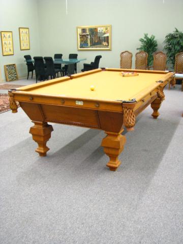 Appraisal: Brunswick Balke-Collender billiard table circa - possibly the Collender II