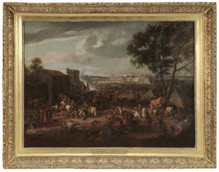 Appraisal: Collaboration with Workshop Belgian - Louis XIV at a Seige