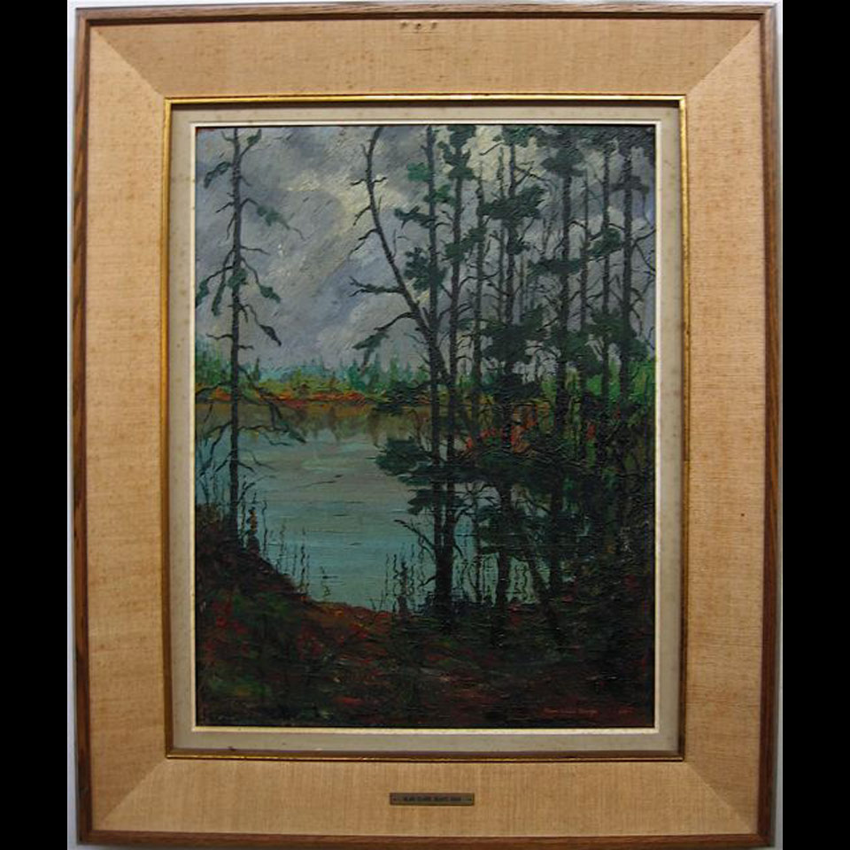 Appraisal: ALAN CLAIRE SKAIFE TH CENTURY CANADIAN NORTHERN LAKE SCENE OIL