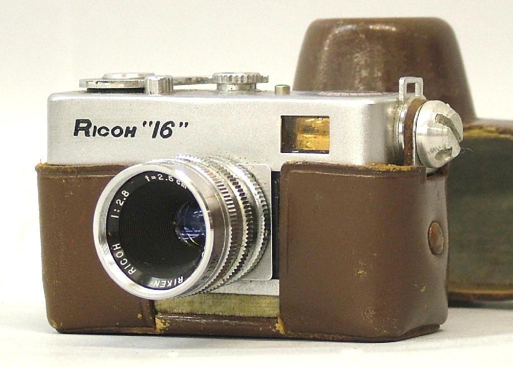 Appraisal: Ricoh ' ' subminiature camera for x mm exposures on