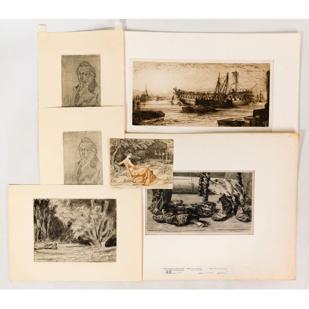 Appraisal: PRINT ASSORTMENT th th century items including a lithograph and