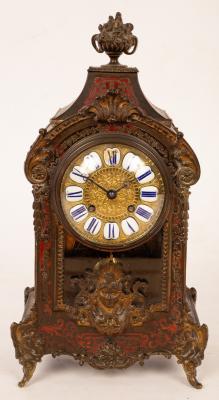 Appraisal: A th Century French mantel clock of Rococo design in