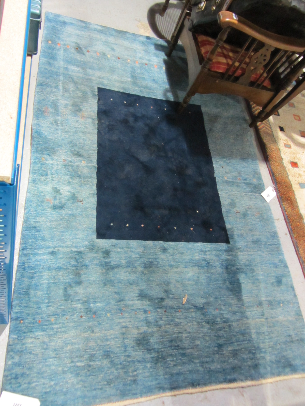 Appraisal: A th century blue rug