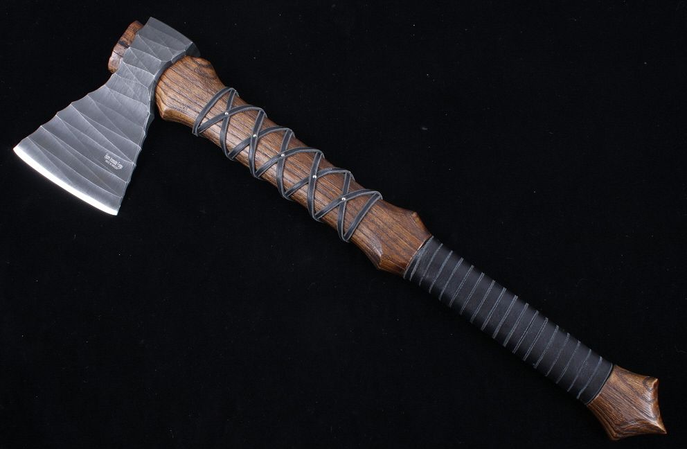 Appraisal: Bjorn Ironside Forge Viking Style High Carbon Axe Featured in