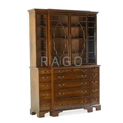 Appraisal: GEORGE III BUREAU BOOKCASE Condition Report