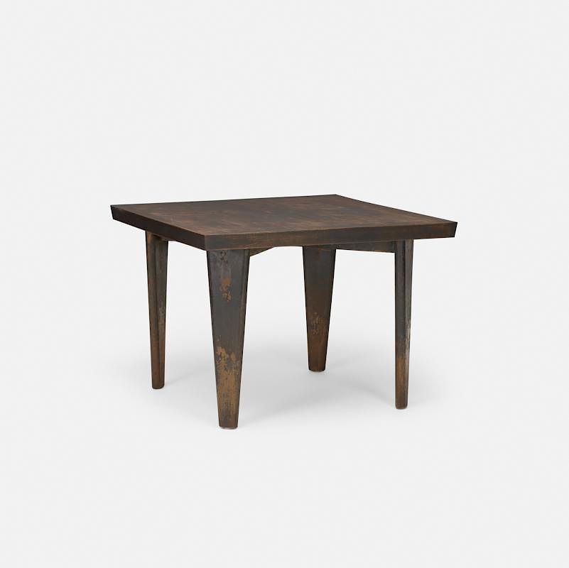 Appraisal: Pierre Jeanneret dining table from the Cafeteria at Punjab University