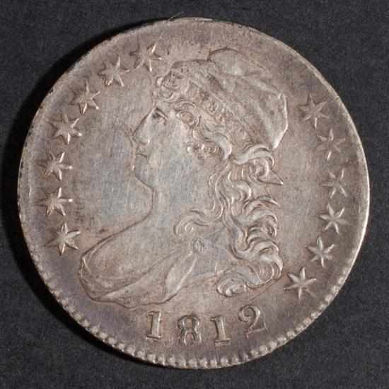 Appraisal: United States capped bust type silver half dollar AU- Estimate