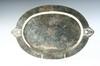 Appraisal: SERVING TRAY - Hand hammered Arts Crafts sterling serving tray