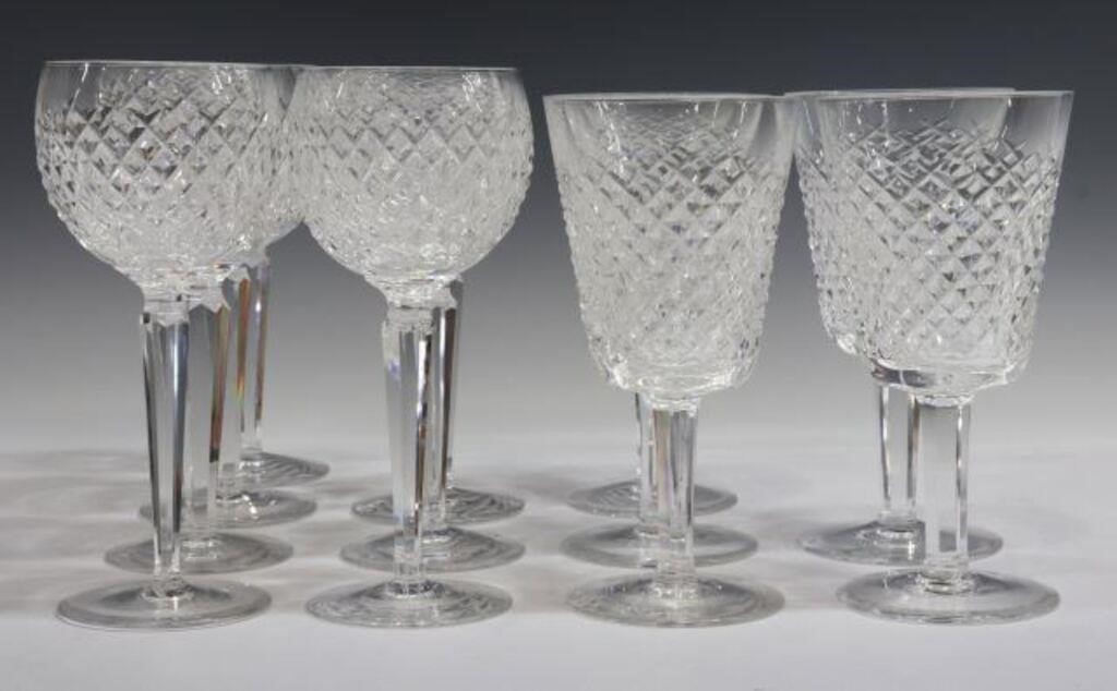 Appraisal: lot of Waterford cut crystal stemware in the Alana pattern