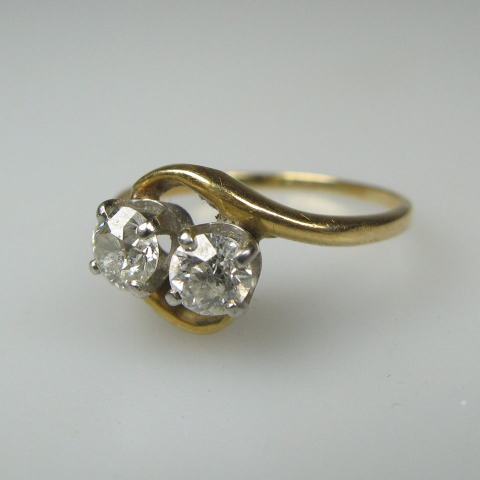 Appraisal: k Yellow Gold Ring set with European cut diamonds approx