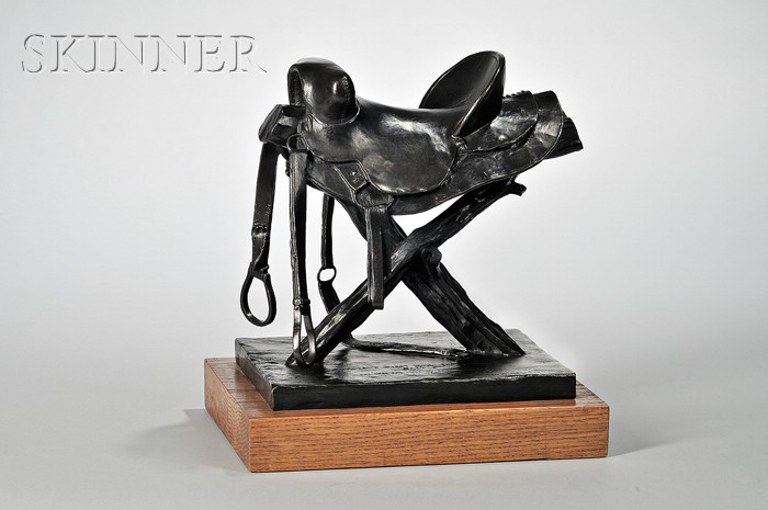 Appraisal: Earl Wesley Bascom American - Rodeo's First Hornless Bronc Saddle