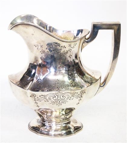 Appraisal: Sterling silver water pitcher reed barton taunton ma th century