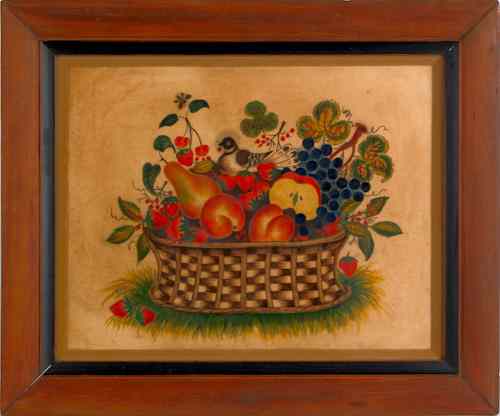 Appraisal: David Y Ellinger American - oil on velvet theorem of