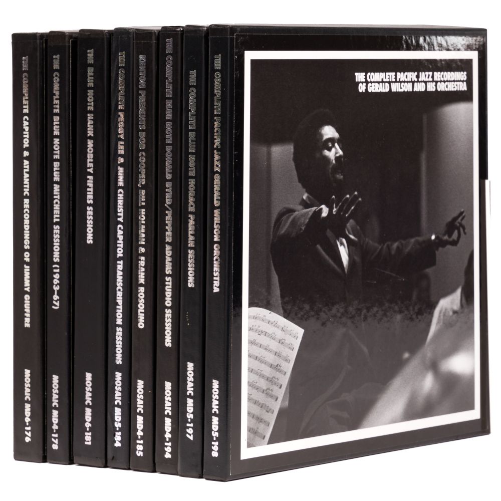 Appraisal: MOSAIC RECORDS JAZZ CD COLLECTION boxed sets including The Complete