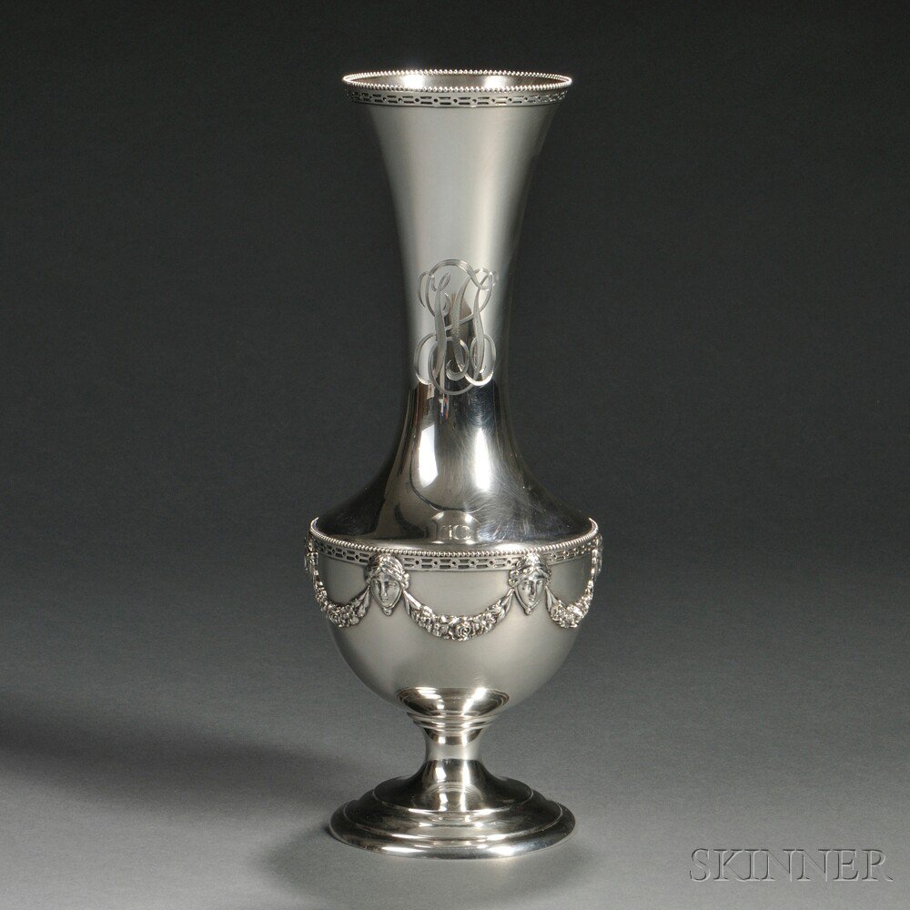 Appraisal: Theodore Starr Sterling Silver Vase New York late th early