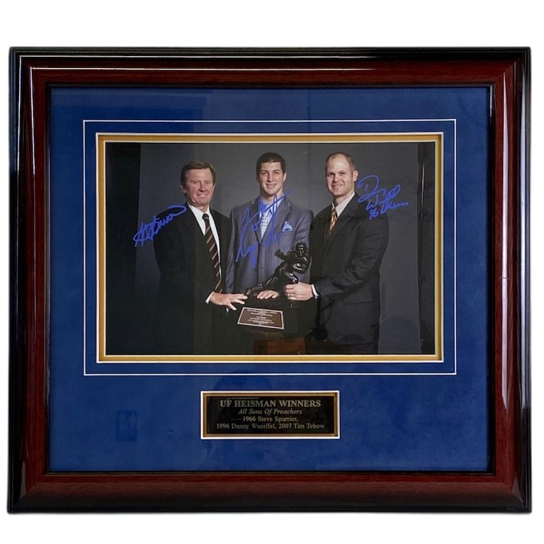 Appraisal: UF Heisman Winners Steve Spurrier UF Heisman Winners Steve Spurrier