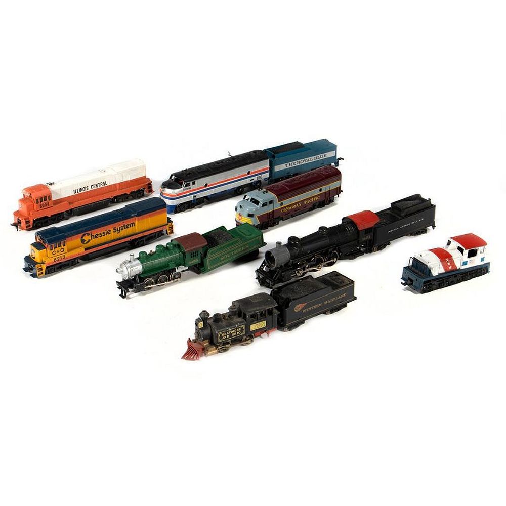 Appraisal: HO Scale - Diesel Locomotives Steam Locomotives Tenders HO Scale