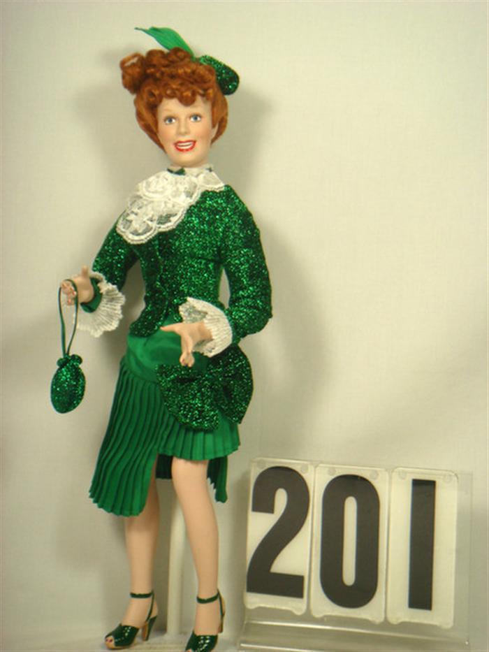 Appraisal: The Hamilton Collection I love Lucy Doll Porcelain and cloth