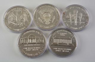 Appraisal: Lot Of Presidential Silver Proof Set Rare Animals of China