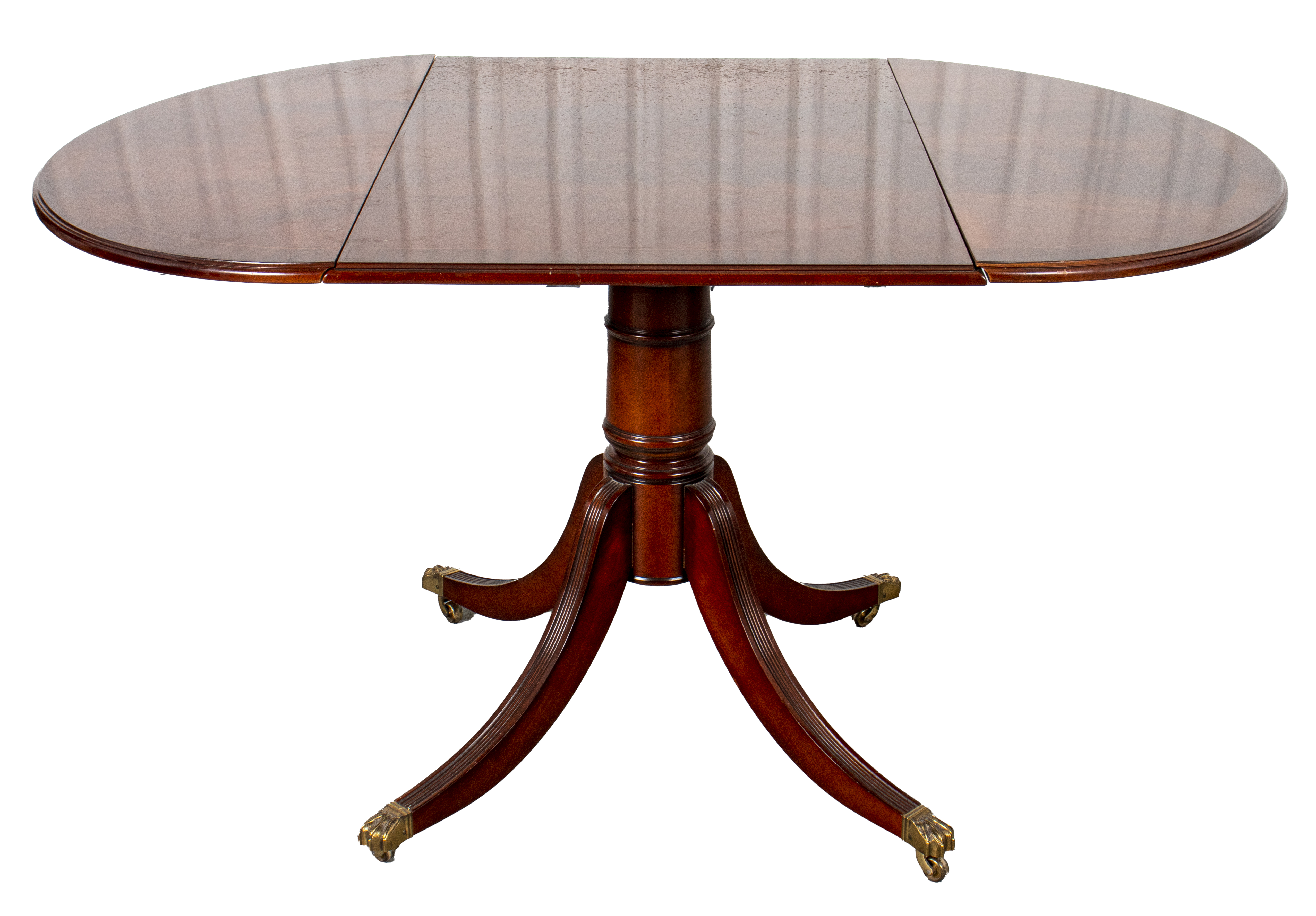 Appraisal: GEORGE III STYLE MAHOGANY BREAKFAST TABLE George III style mahogany