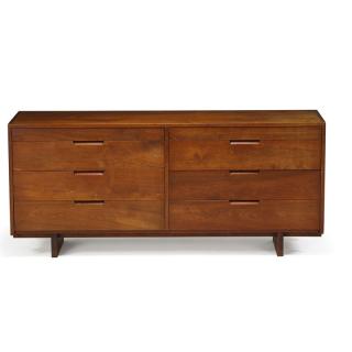 Appraisal: GEORGE NAKASHIMA Double dresser GEORGE NAKASHIMA - NAKASHIMA STUDIODouble dresser