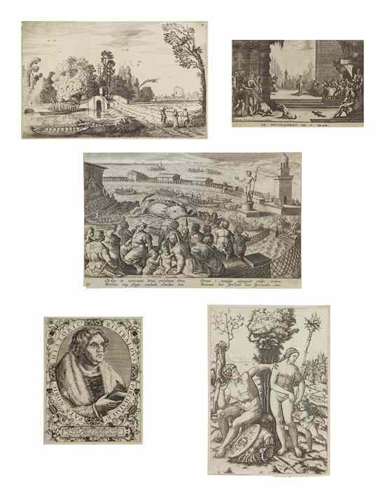 Appraisal: Marcantonio Raimondi Italian b c - Mars Venus and Cupid