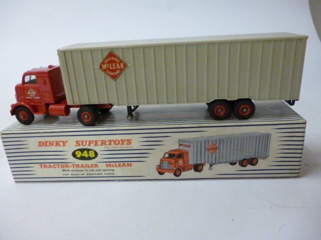 Appraisal: Tractor-Trailer Maclean boxed G-E