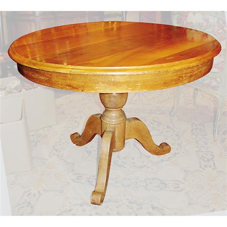 Appraisal: Victorian Fruitwood Breakfast Table Estimate -