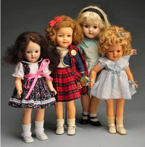 Appraisal: Lot of Ideal Dolls Description Includes two hard plastic dolls