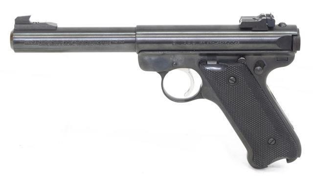 Appraisal: Ruger Mark II Target semi-automatic pistol LR caliber bull barrel