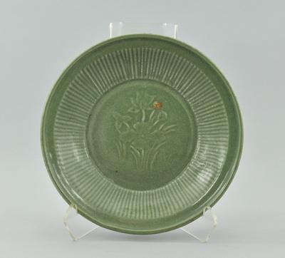 Appraisal: A Longquan Style Celadon Dish Chinese Of circular tapered form