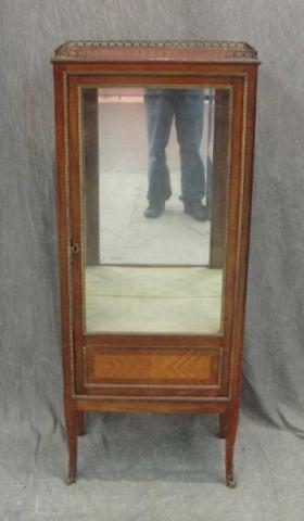 Appraisal: Louis XVI Satinwood Gilt Mounted Vitrine From a Queens NY