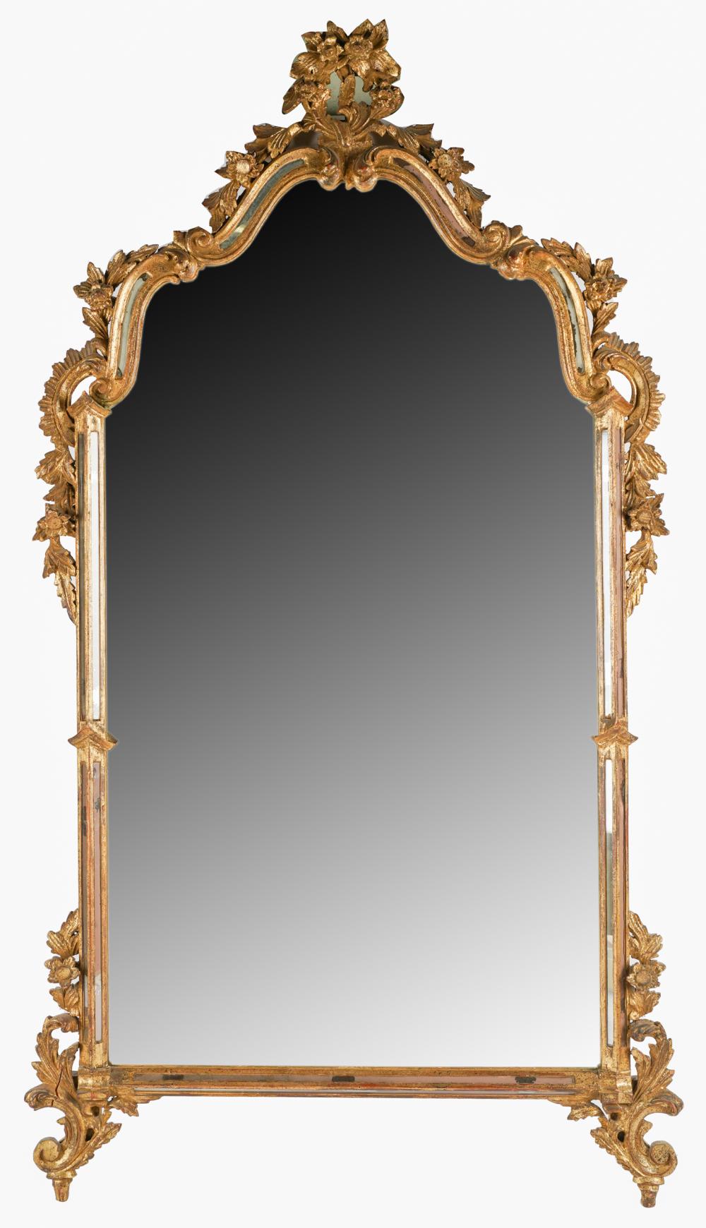 Appraisal: GILTWOOD WALL MIRRORmodern X inches Condition