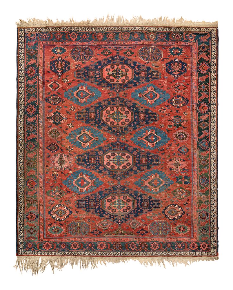 Appraisal: A Kuba Soumak Wool Rug A Kuba Soumak Wool Rug