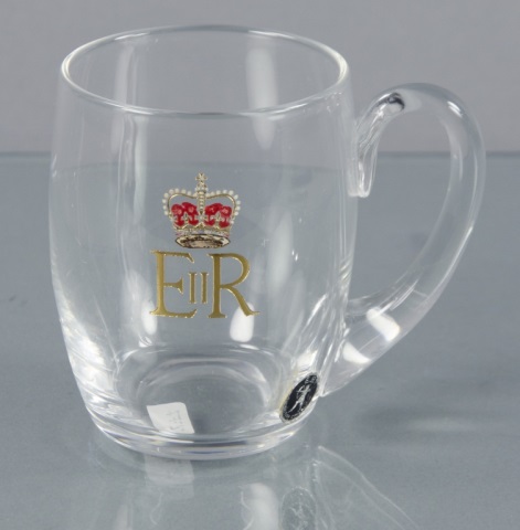 Appraisal: Queen Elizabeth II Commemorative Crystal CupBy Edward Bowman Son Ltd