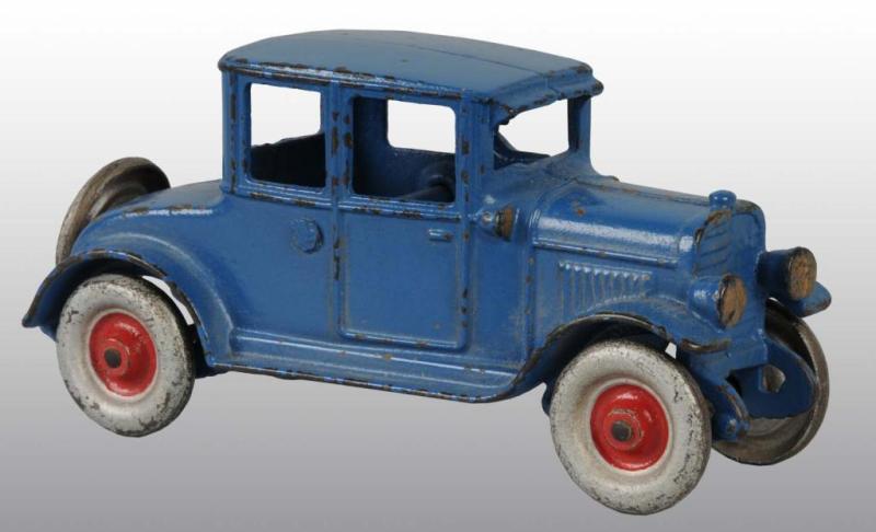 Appraisal: Cast Iron Hubley Coupe Toy Description Car has been repainted