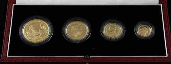 Appraisal: A Elizabeth II Britannia gold proof collection and FDC Royal