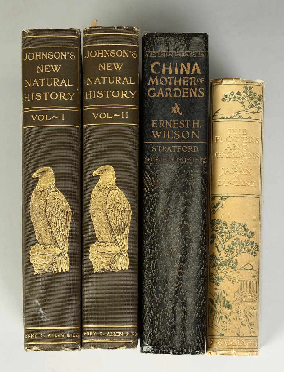 Appraisal: Group of Books Chinese Flowers of Japan Natural History Volumes