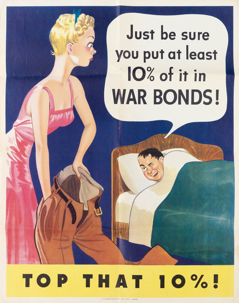 Appraisal: VARIOUS ARTISTS WAR POSTERS Group of posters and brochure Sizes